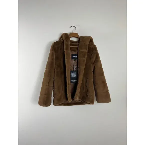 Apparis Goldy faux fur coat new - Picture 4 of 6